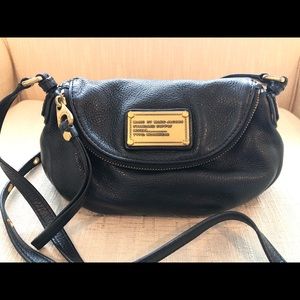 Marc by Marc Jacobs Black Leather Crossbody Purse